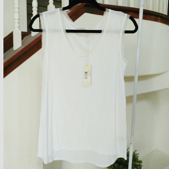 COPY - Rebecca Taylor White 'Jenna' Tank - Picture 4 of 11